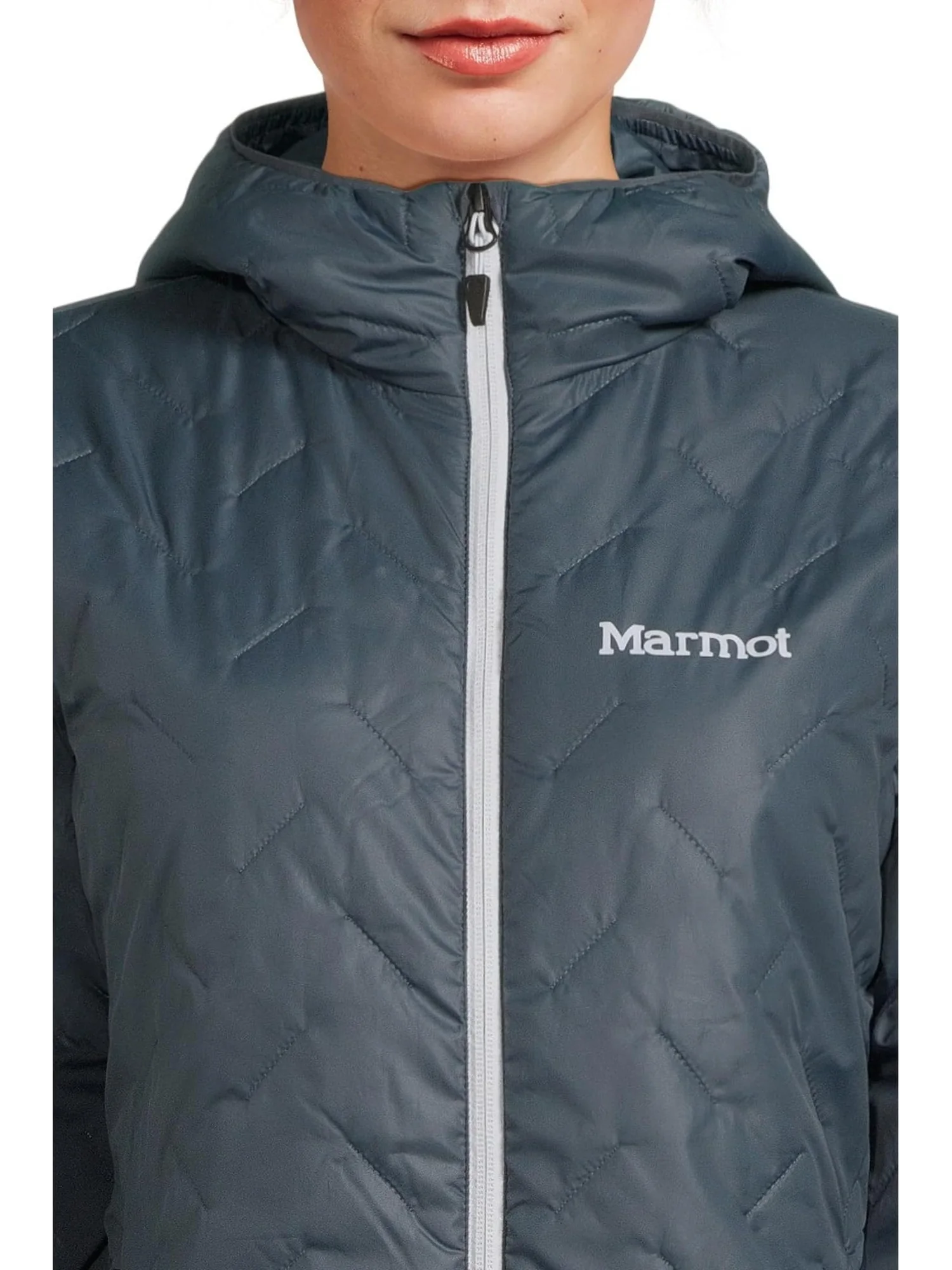 Женская толстовка с капюшоном Monoquilt Marmot — изображение 4 из 5, грозовой