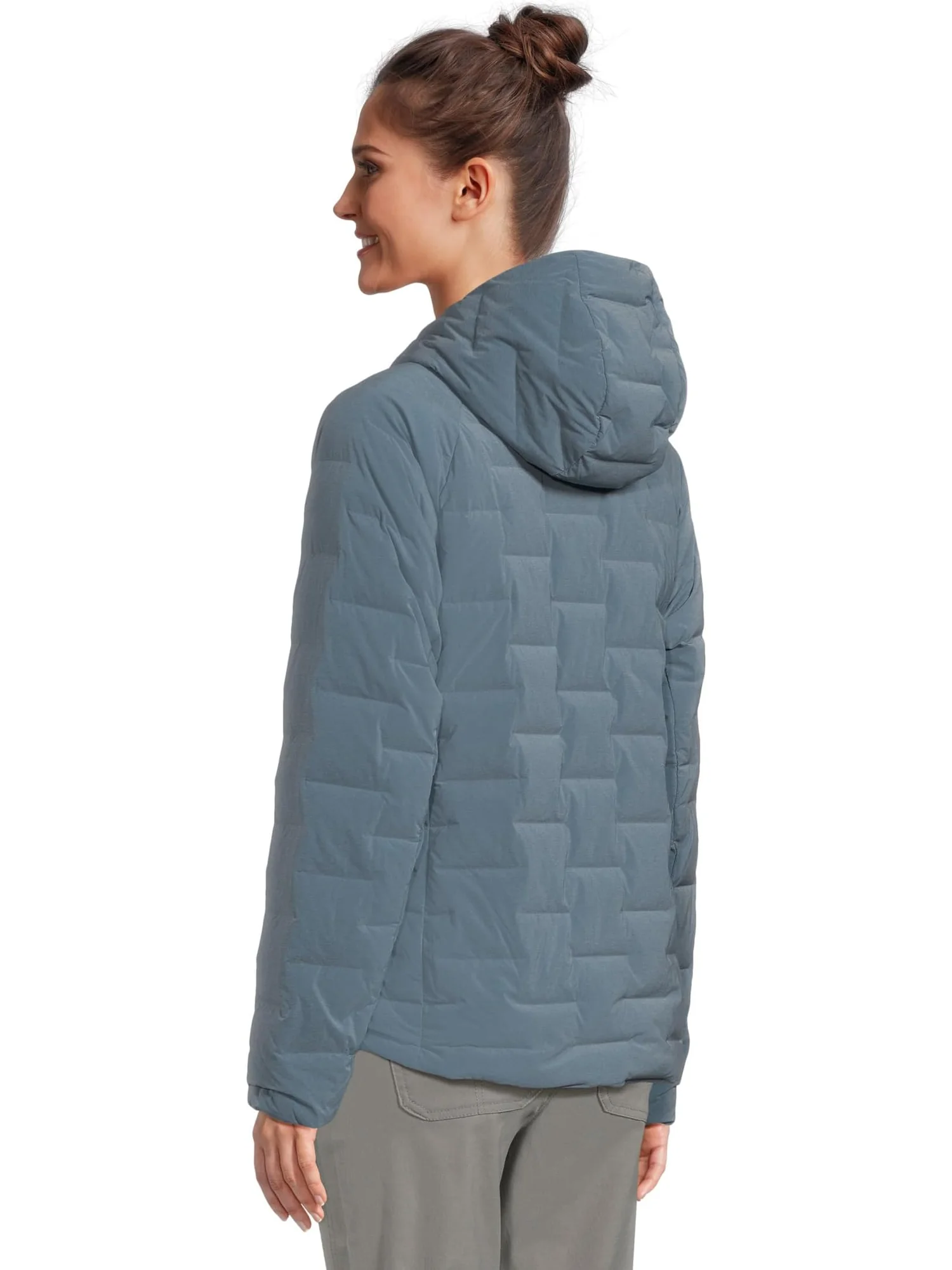 Женская толстовка Stretchdown Mountain Hardwear — изображение 3 из 5, синий