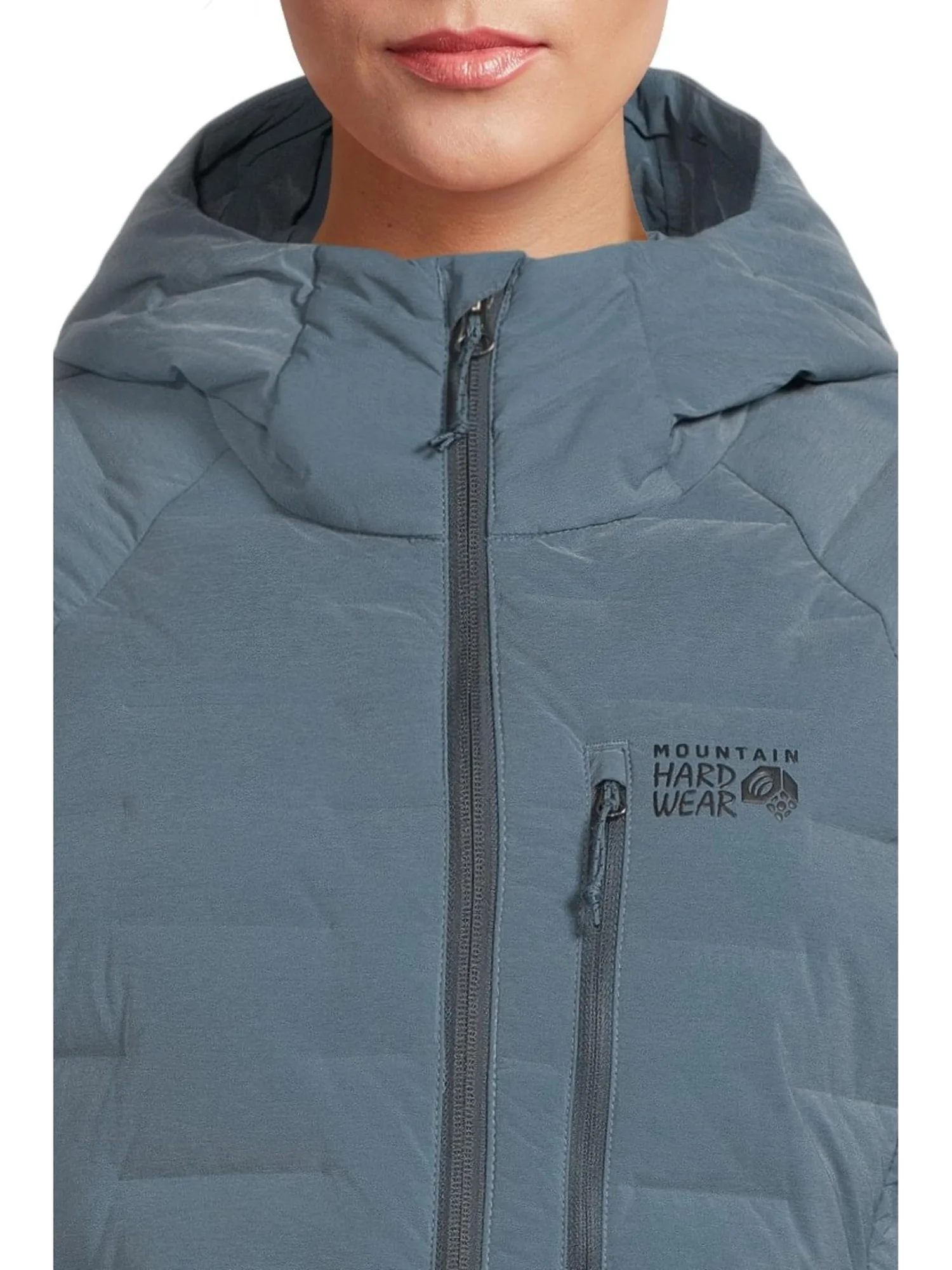 Женская толстовка Stretchdown Mountain Hardwear — изображение 4 из 5, синий