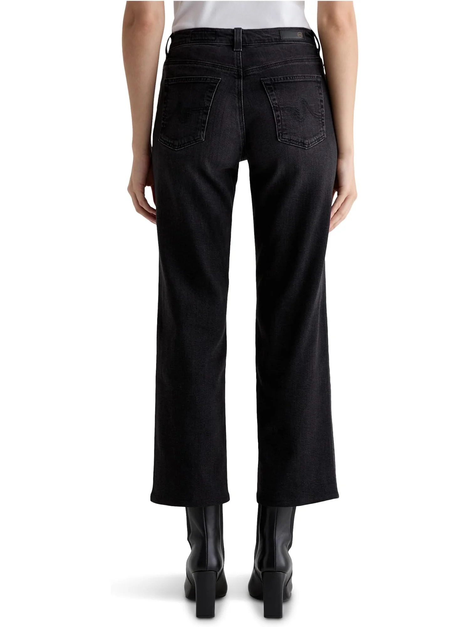 Женские прямые джинсы Brinley средней посадки в цвете Nebula AG Jeans — изображение 3 из 5, туманности