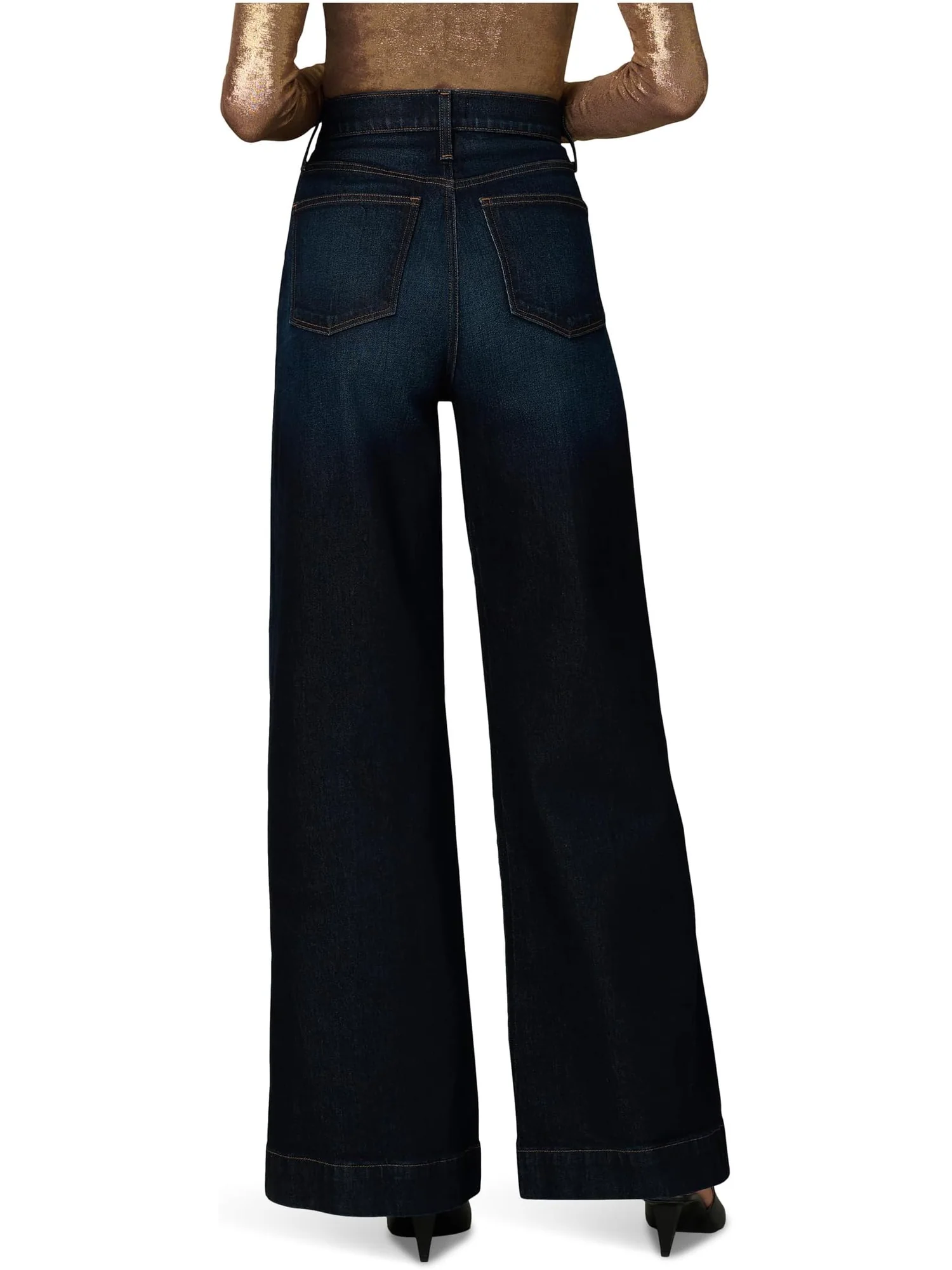 Джинсы Joe's Jeans Women's The Mia Wide Leg 32, Resolute — изображение 2 из 5, решительный