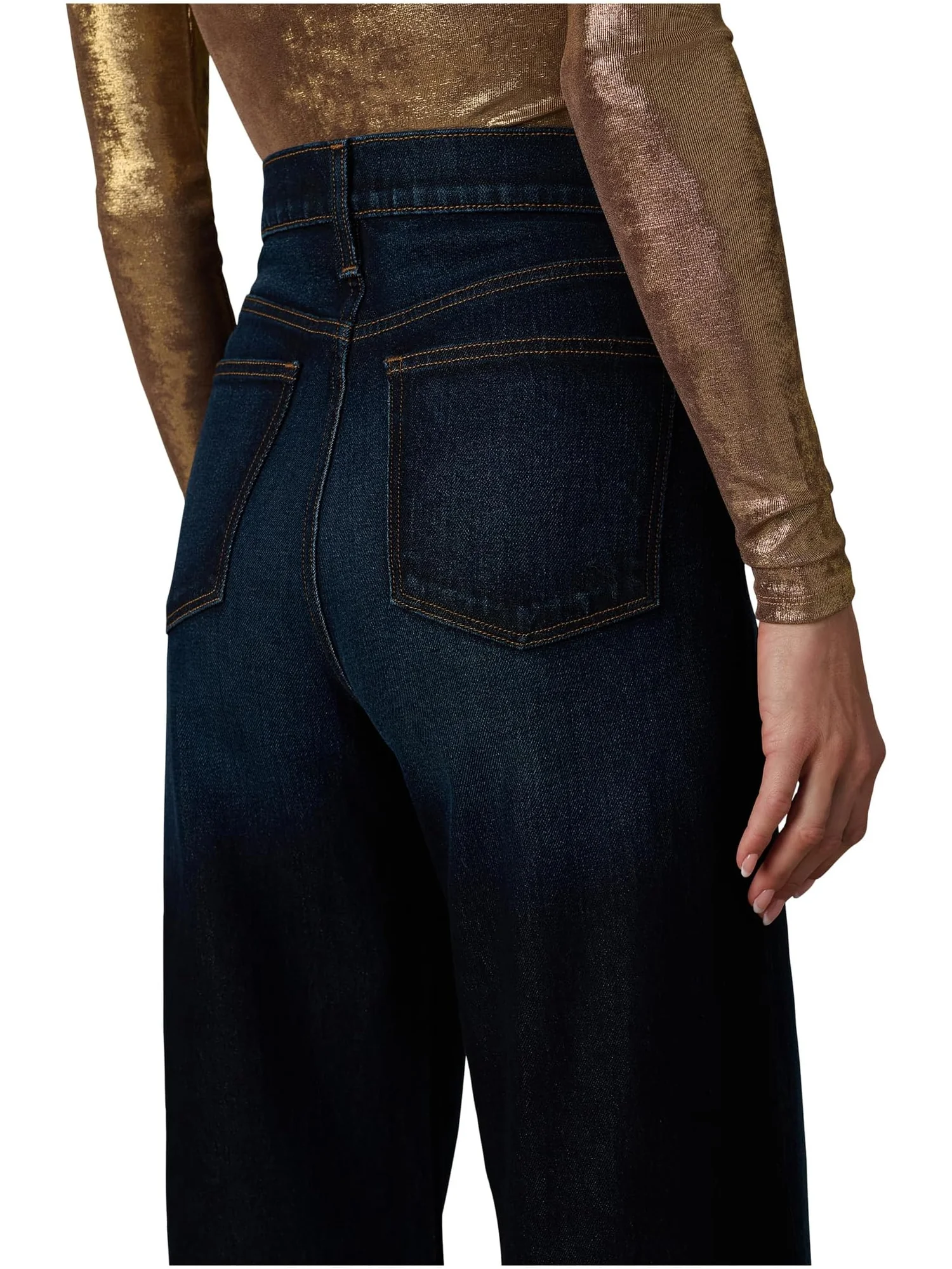 Джинсы Joe's Jeans Women's The Mia Wide Leg 32, Resolute — изображение 4 из 5, решительный