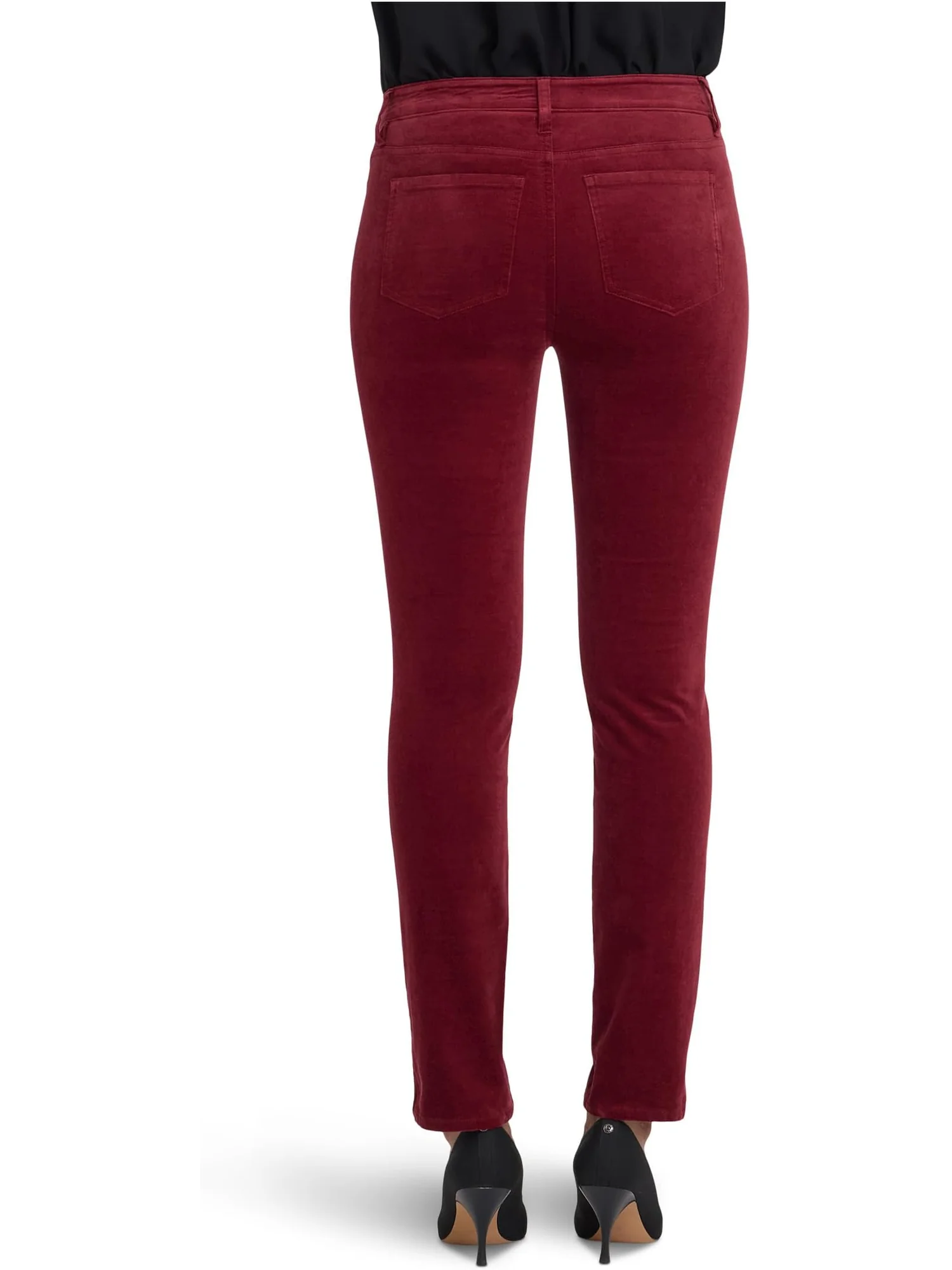 Женские узкие брюки Sheri NYDJ, Wild Currant — изображение 2 из 2, фиолетовый