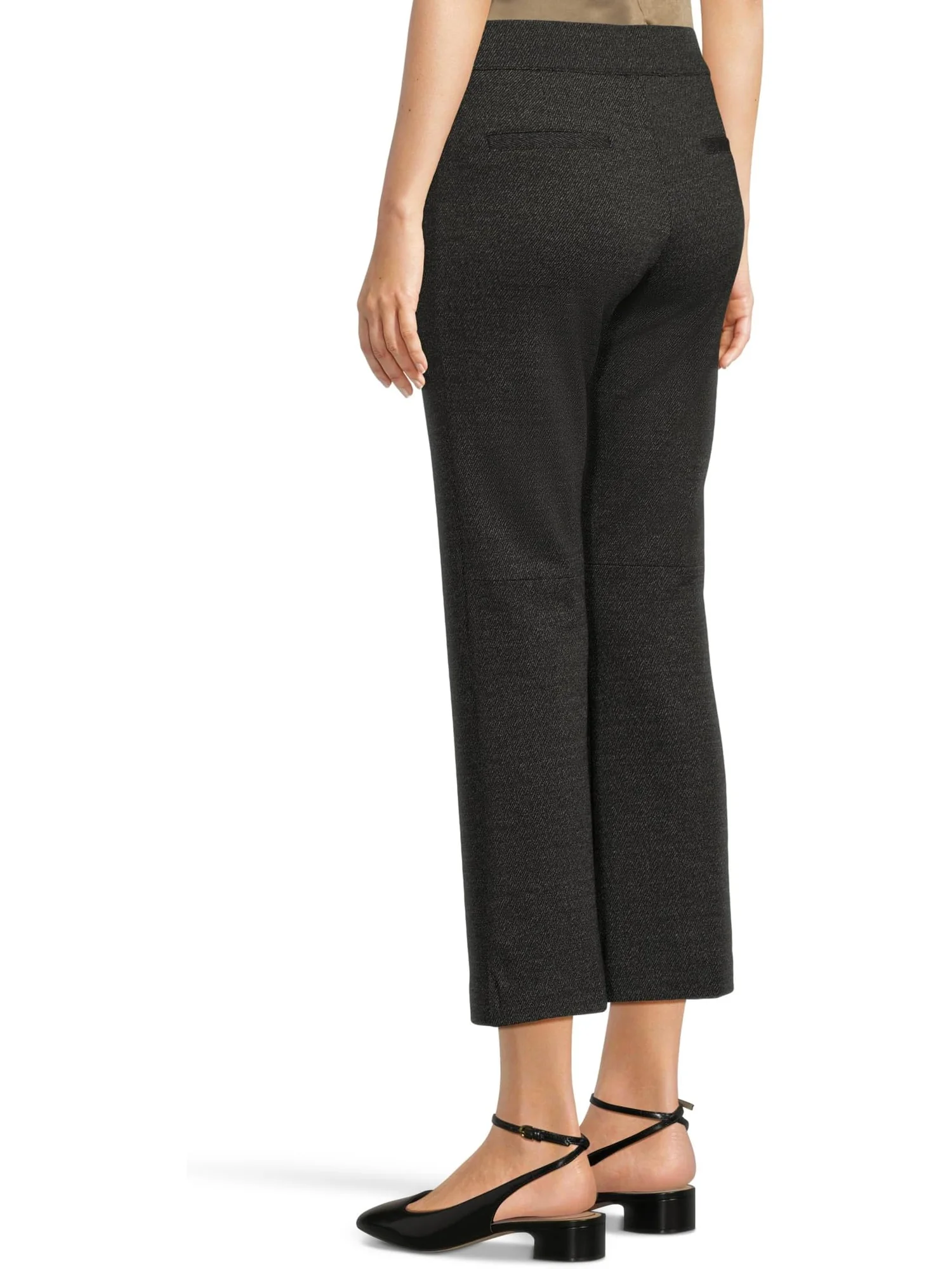 Брюки Elliott Lauren Women's Ponte Twill — изображение 3 из 5, серый/черный