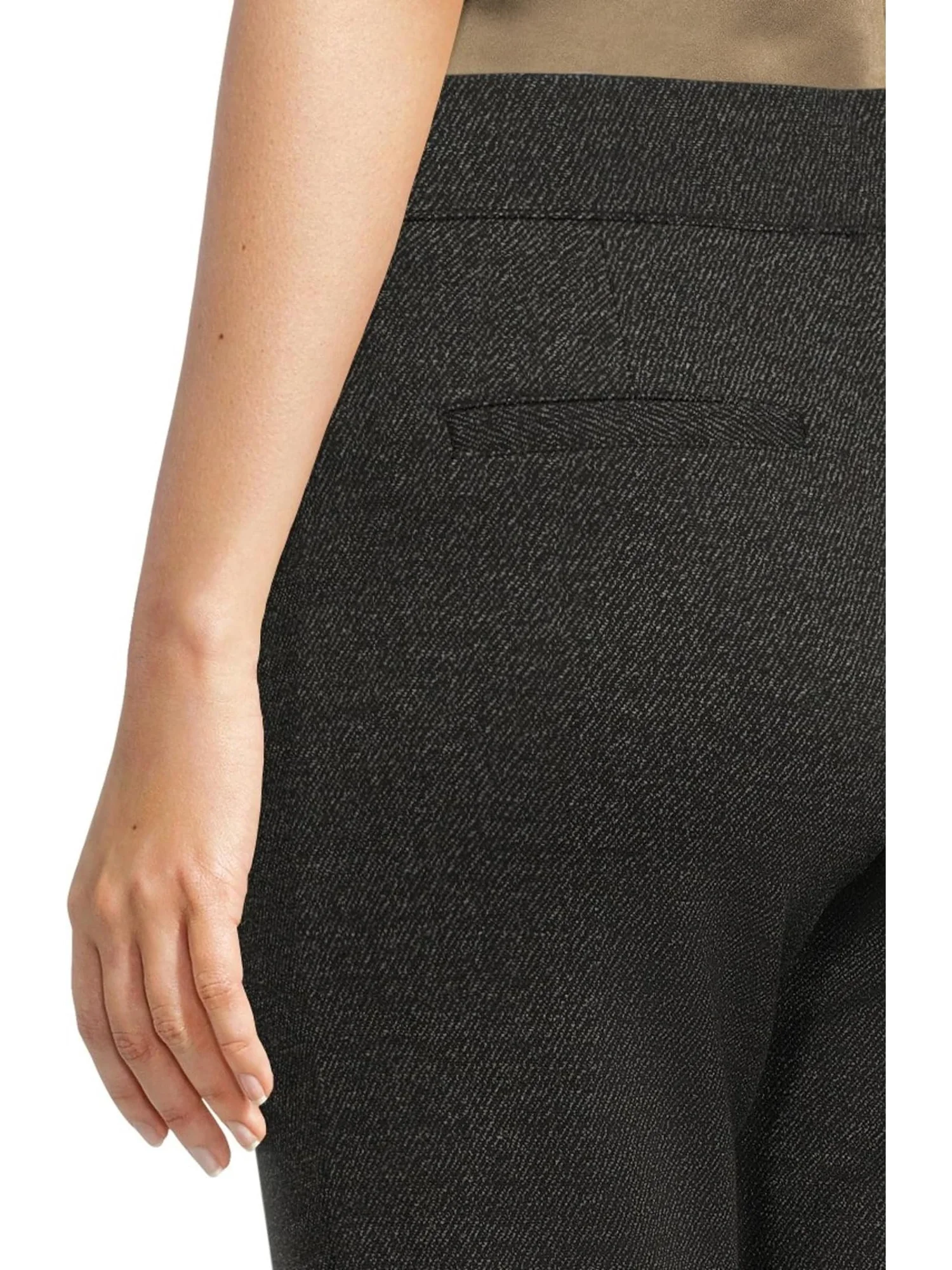 Брюки Elliott Lauren Women's Ponte Twill — изображение 4 из 5, серый/черный