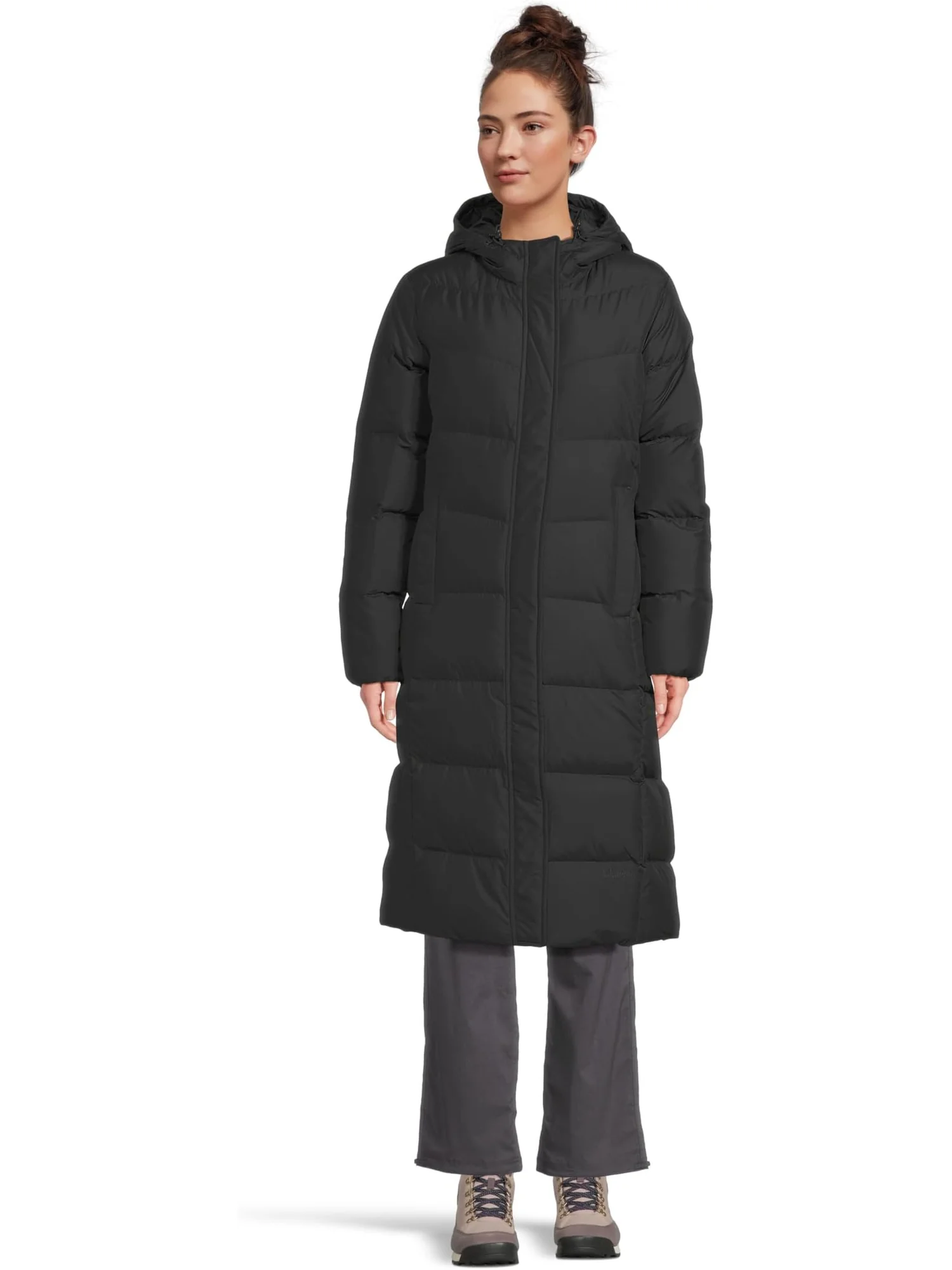 Женское стеганое пальто Popham L.L.Bean — изображение 1 из 4, черный