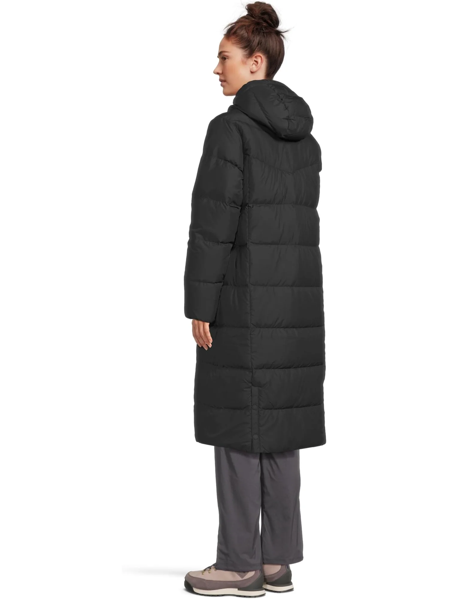 Женское стеганое пальто Popham L.L.Bean — изображение 3 из 4, черный