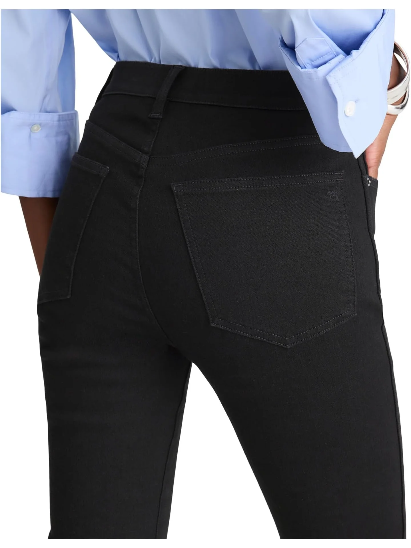 Джинсы Madewell Women's New Pencil In Black Frost — изображение 3 из 3, черный