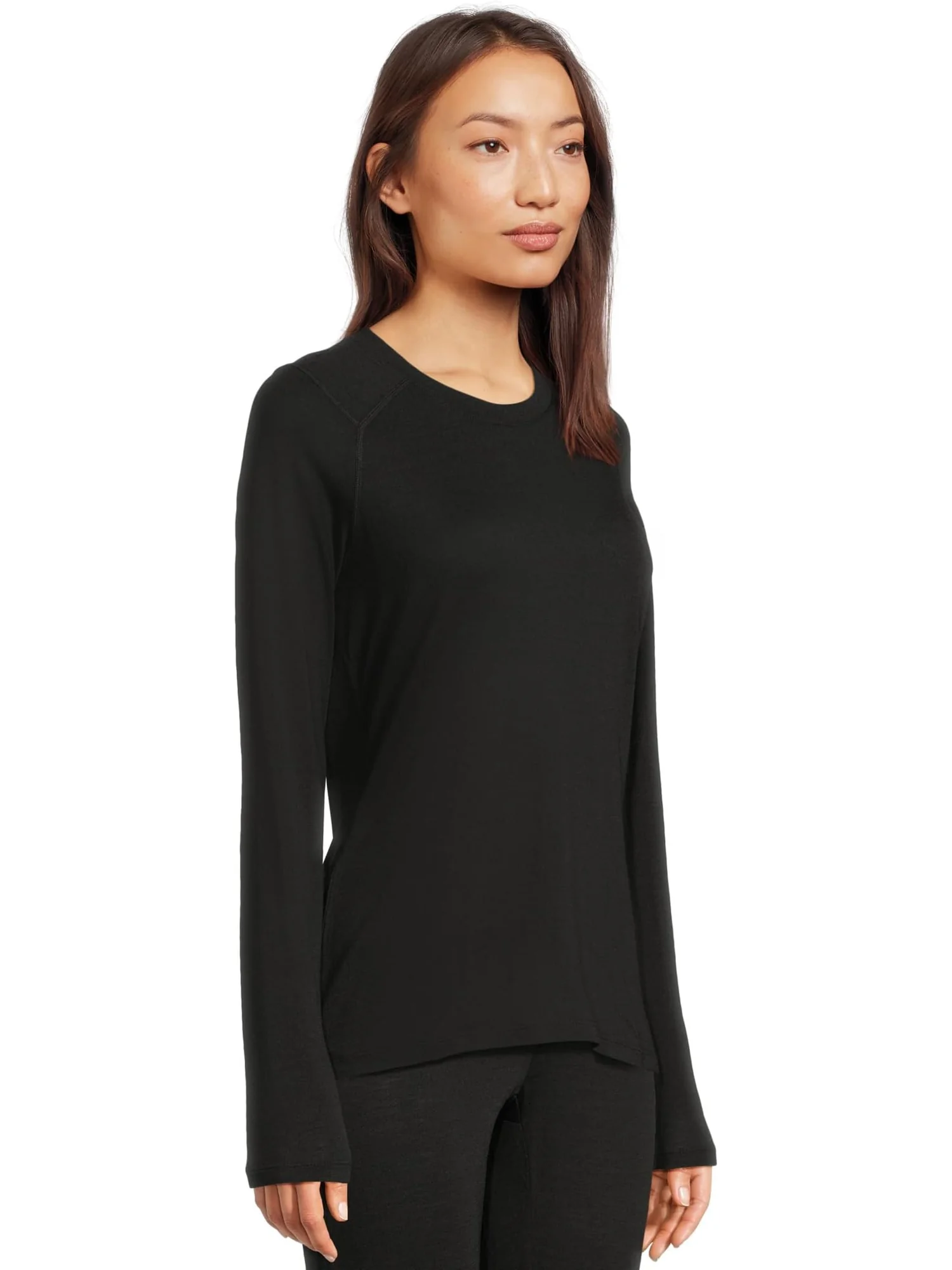 Женская кофта Durawool Crelong Sleeve Helly Hansen — изображение 2 из 5, черный
