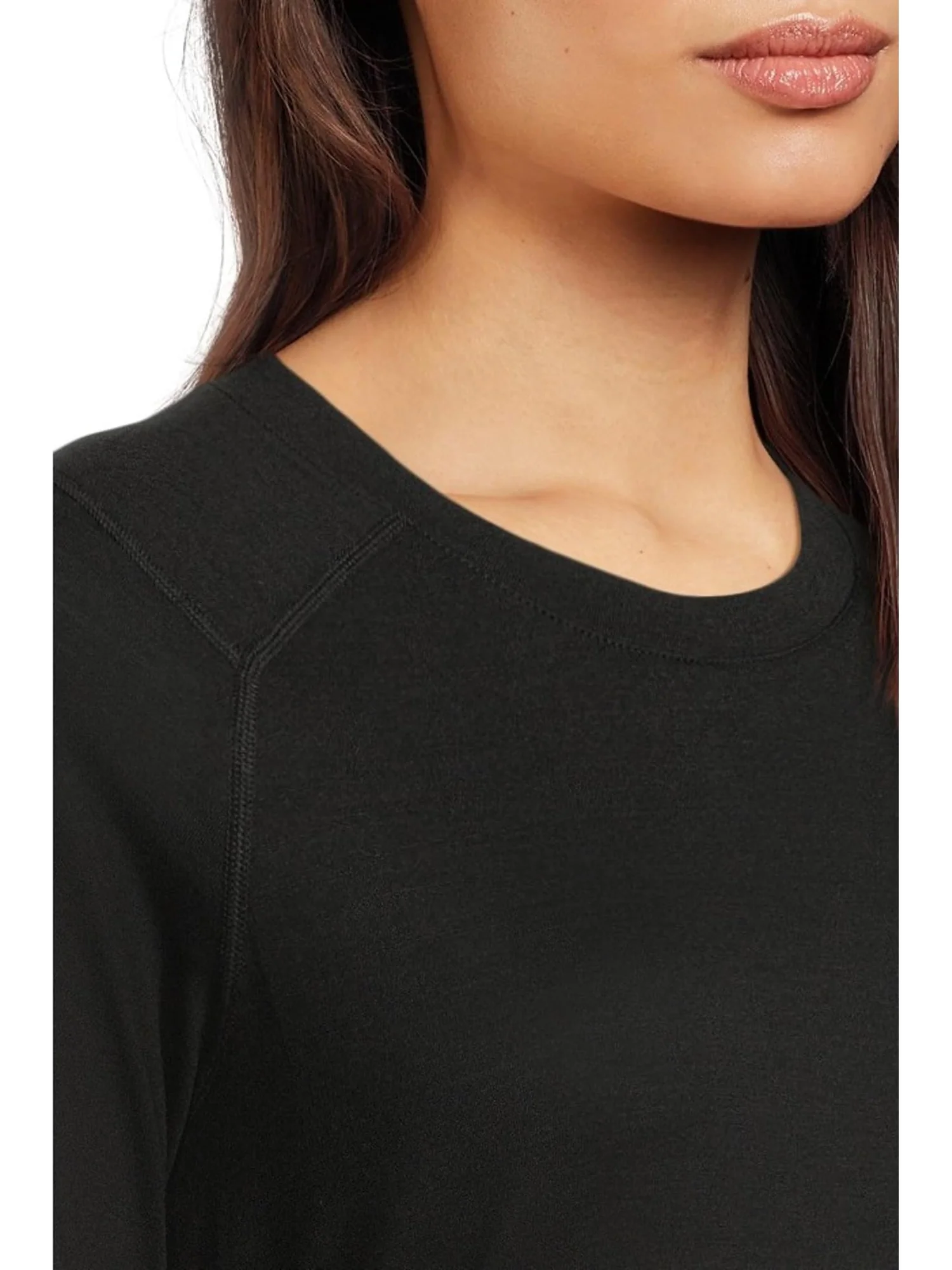 Женская кофта Durawool Crelong Sleeve Helly Hansen — изображение 4 из 5, черный