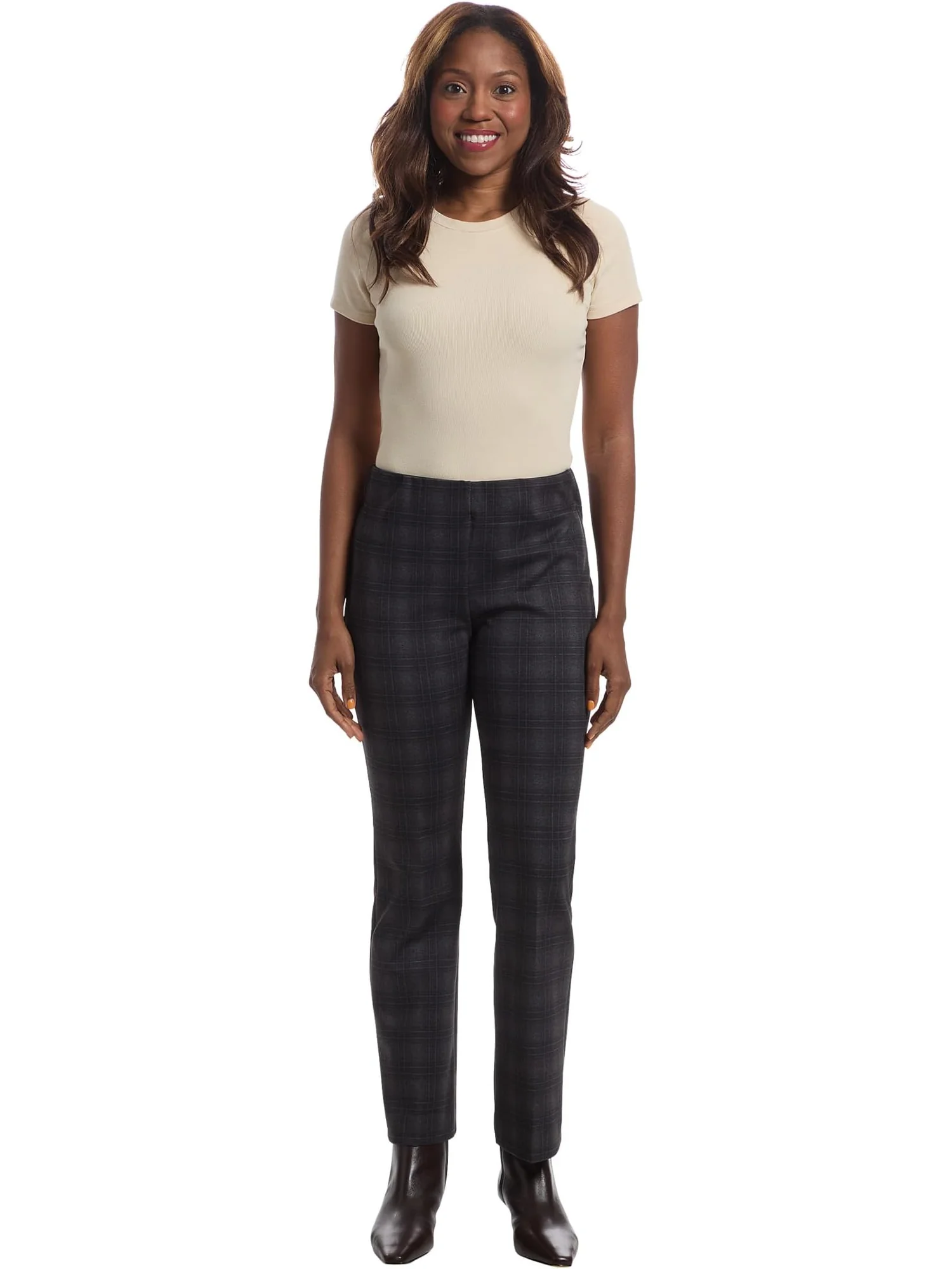 Брюки Elliott Lauren Women's Squared Away — изображение 5 из 5, серый мульти