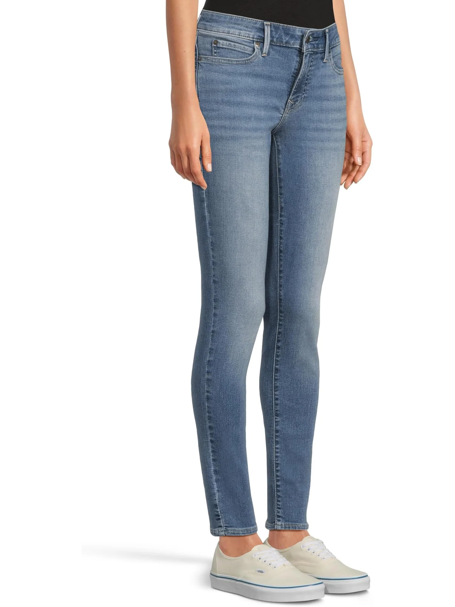 Джинсы Levi's Womens Women's 711 Skinny — изображение 2 из 5, индиго