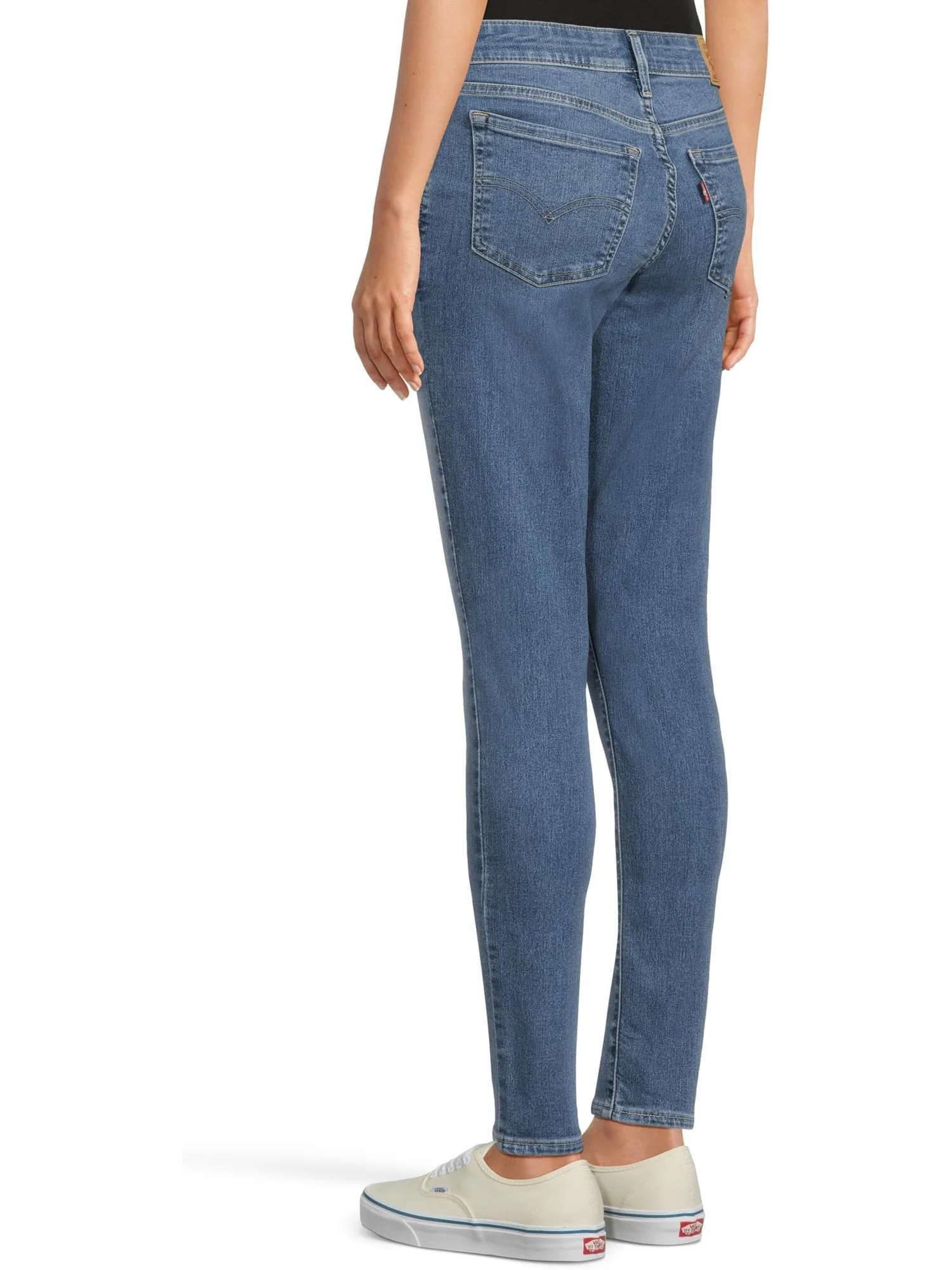 Джинсы Levi's Womens Women's 711 Skinny — изображение 3 из 5, индиго