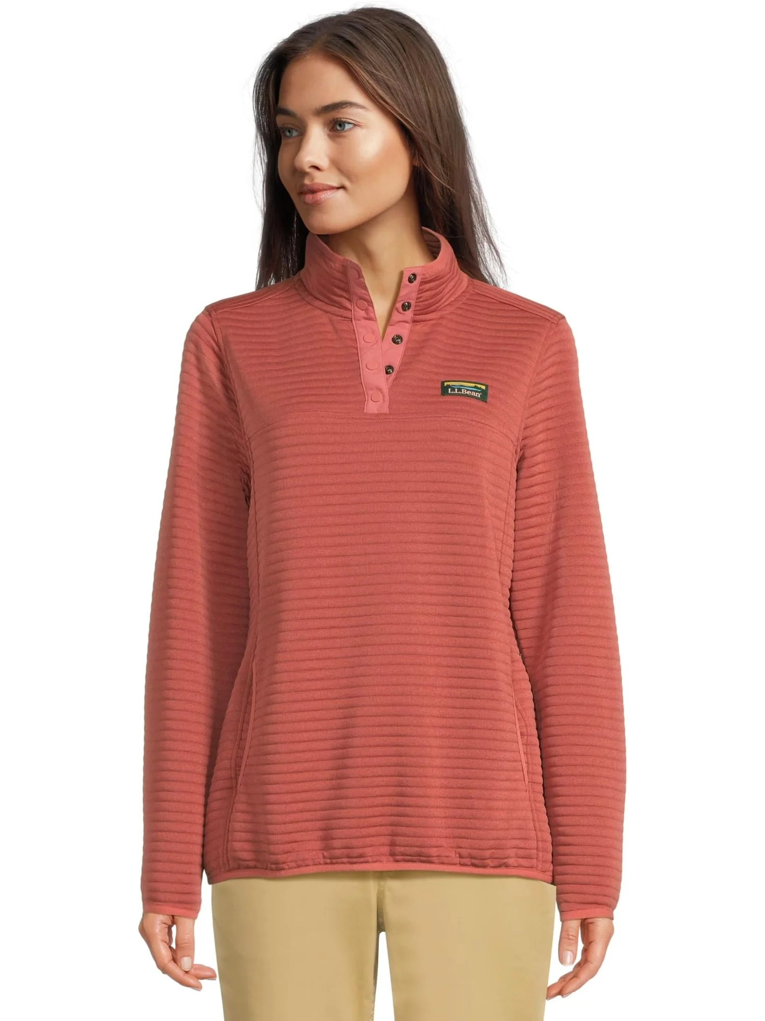 Женский трикотажный пуловер Airlight L.L.Bean