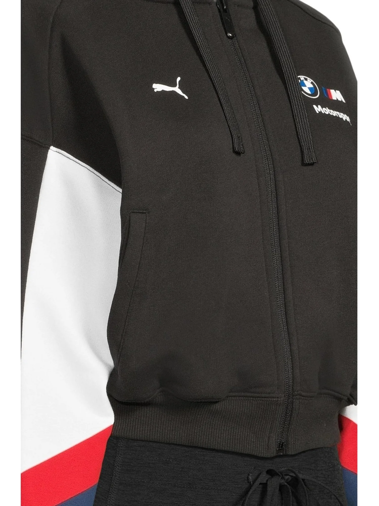 Женская толстовка BMW M Motorsport PUMA — изображение 4 из 5, черный