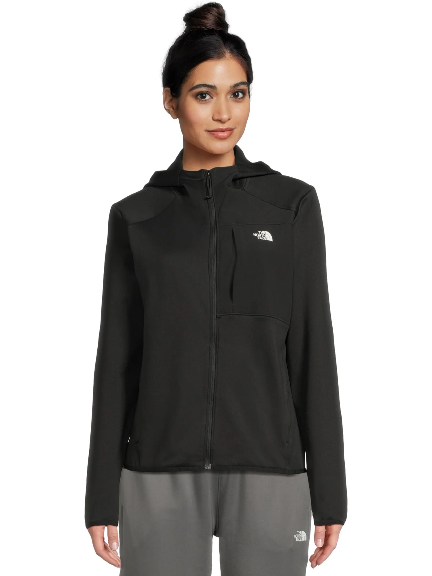 Женская толстовка с капюшоном TNF Performance из флиса с застежкой-молнией The North Face