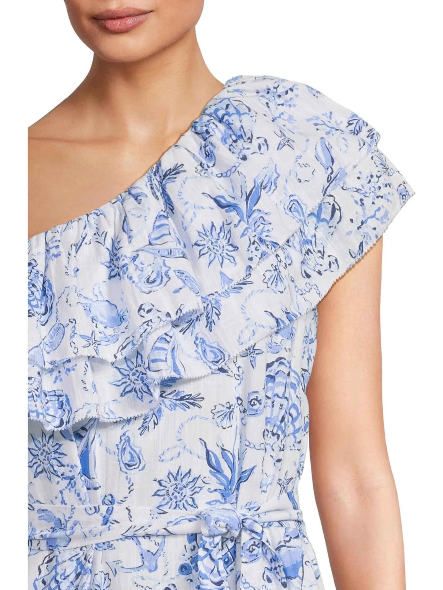 Женское платье миди Mayella Lilly Pulitzer — изображение 4 из 4, белый