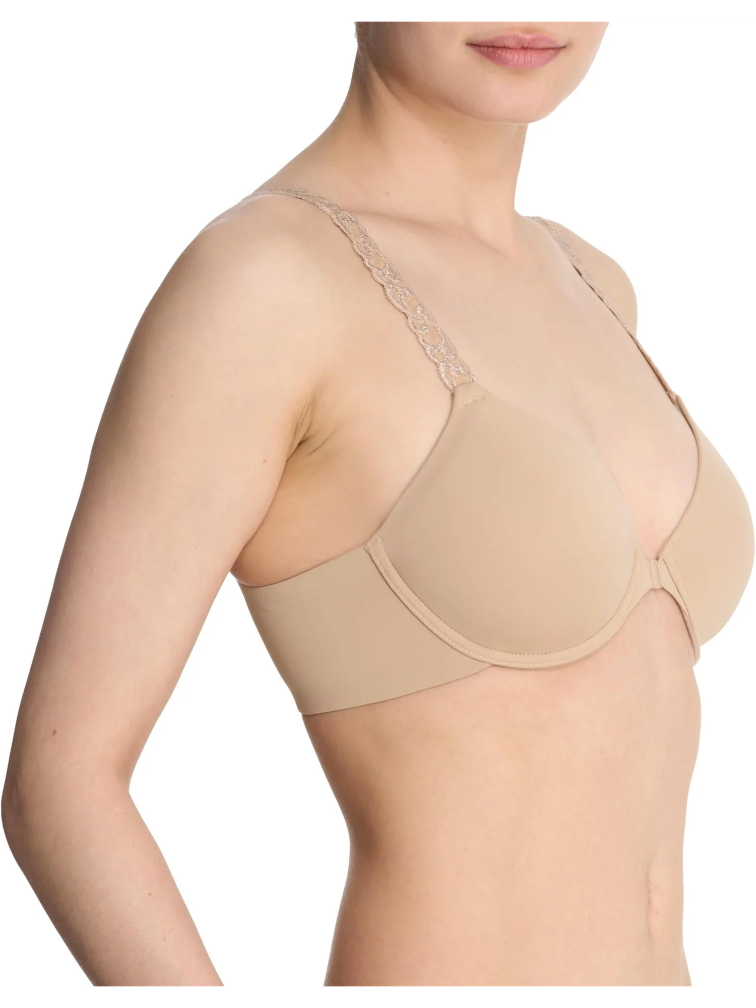 Женские бюстгальтеры Pure Luxe Convertible Front Closed Contour на косточках Natori