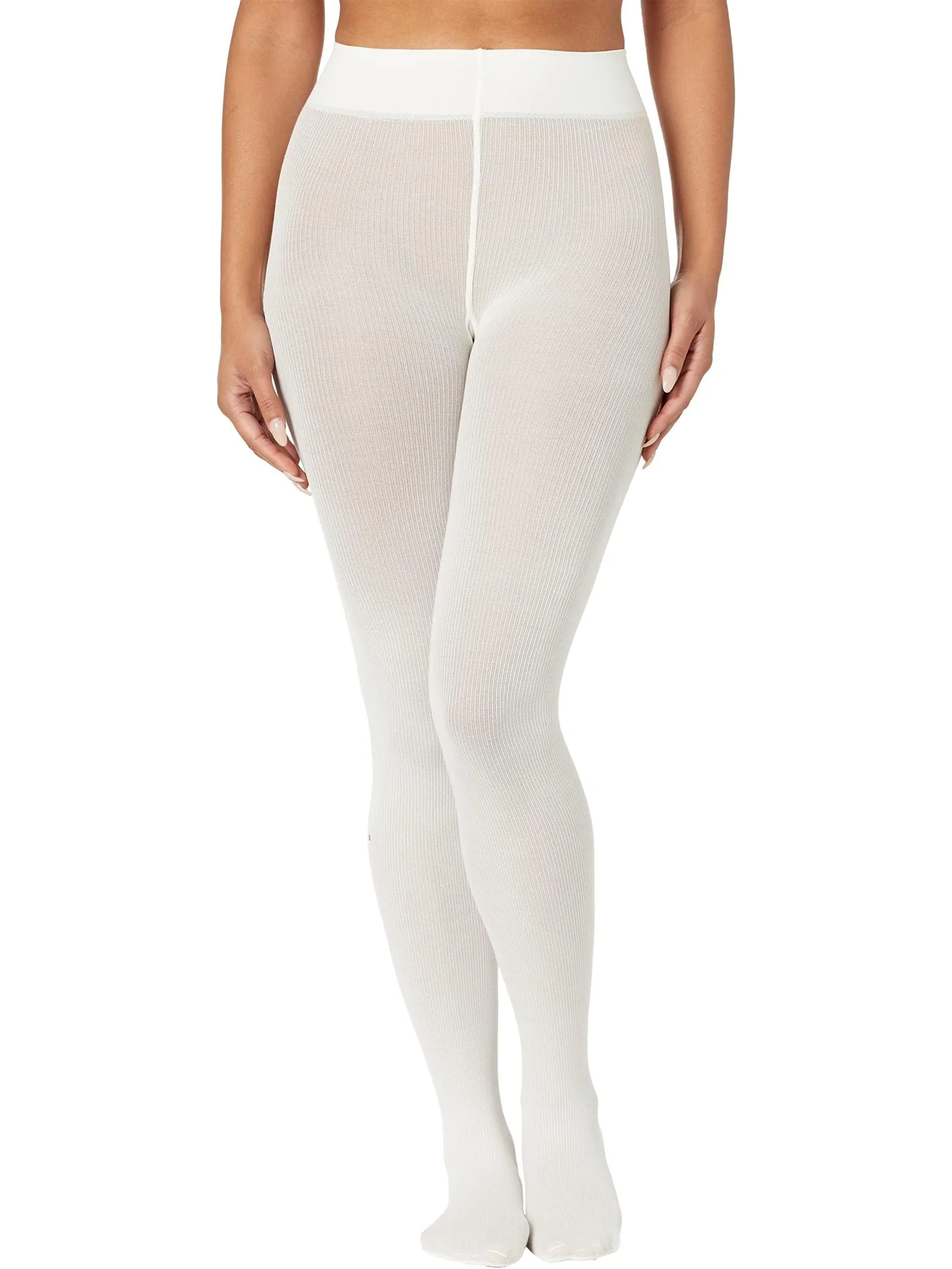Женские колготки Mary Cotton Rib Tights Wolford — изображение 1 из 2, экру