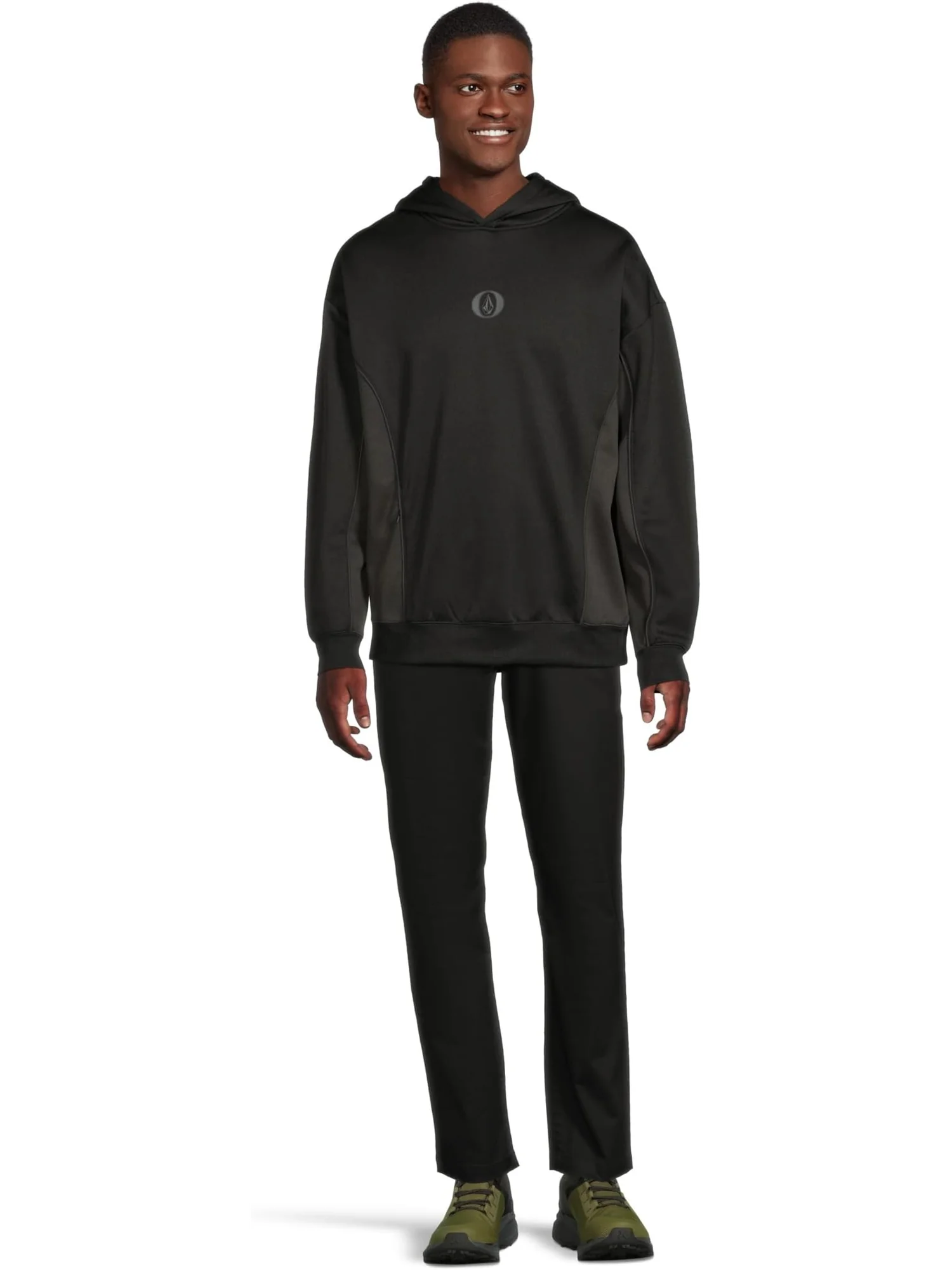 Мужской пуловер Vital Hydro Volcom Snow — изображение 5 из 5, черный