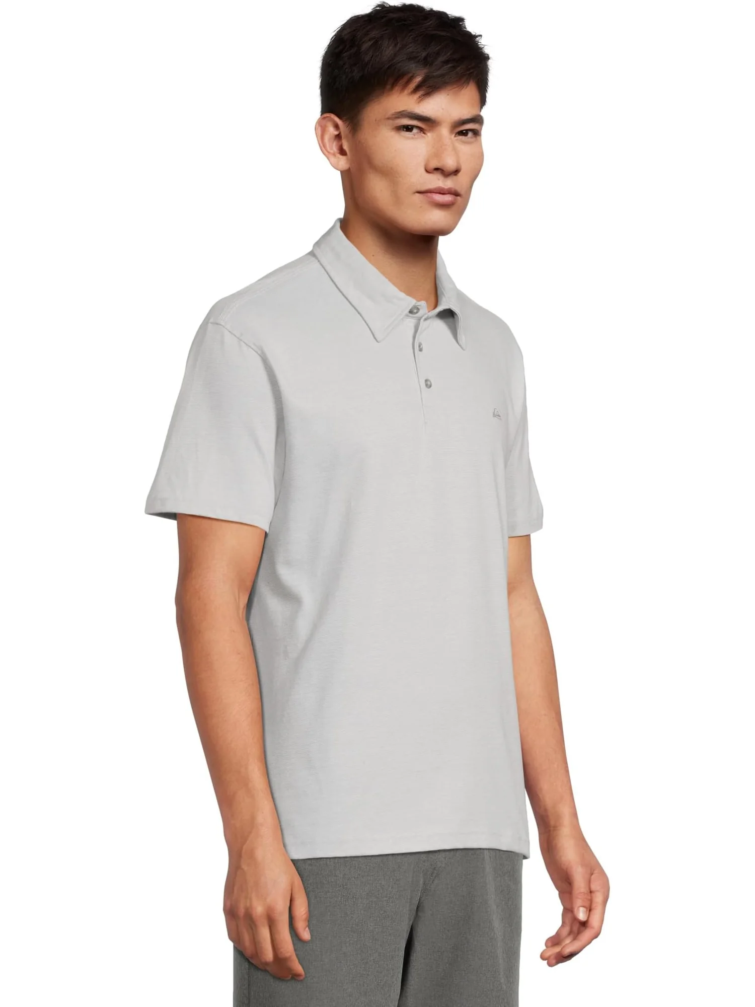 Мужское поло Sunset Cruise Quiksilver — изображение 2 из 5, серый