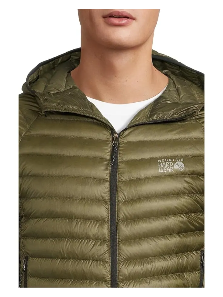 Мужская куртка Mountain Hardwear Ghost Whisperer — изображение 4 из 5, зеленый