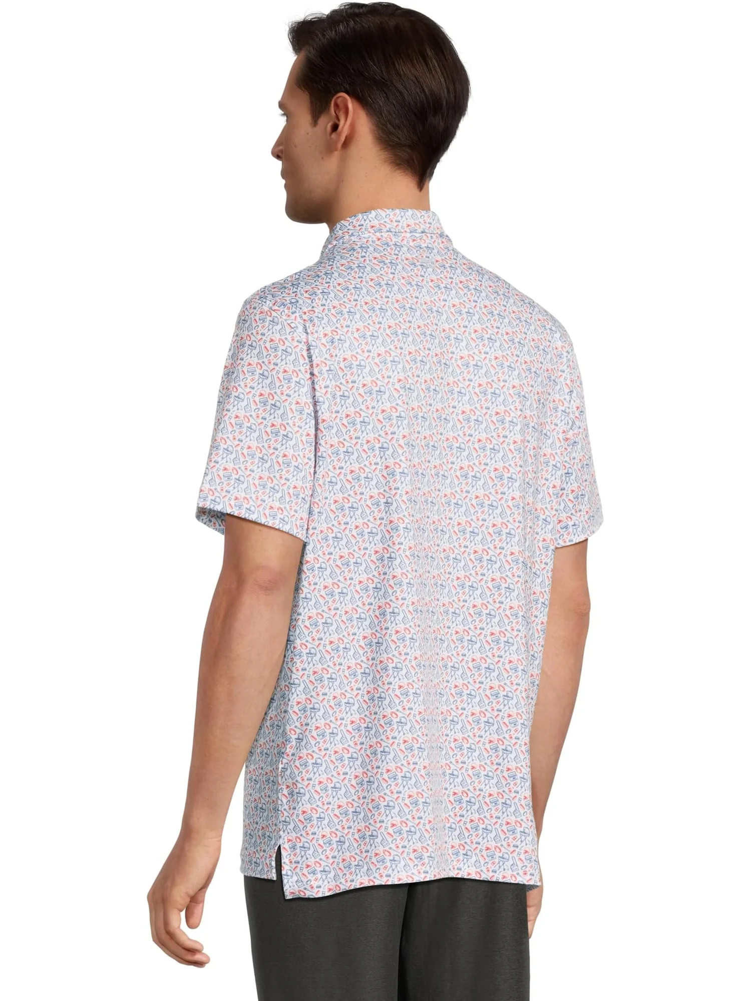 Мужское поло с принтом Sankaty Vineyard Vines — изображение 3 из 5, мульти