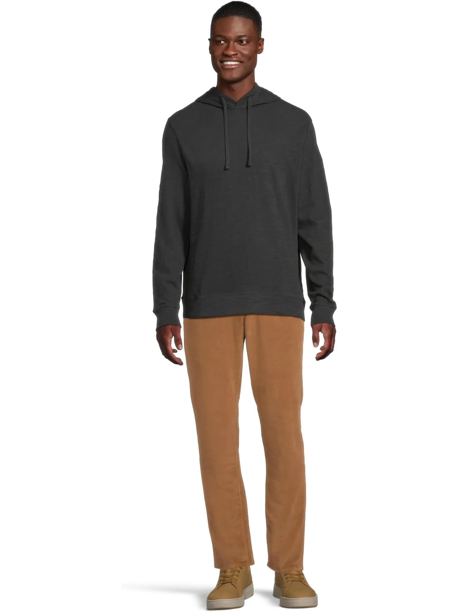 Мужская толстовка с капюшоном Sunwashed Slub Faherty — изображение 5 из 5, черный