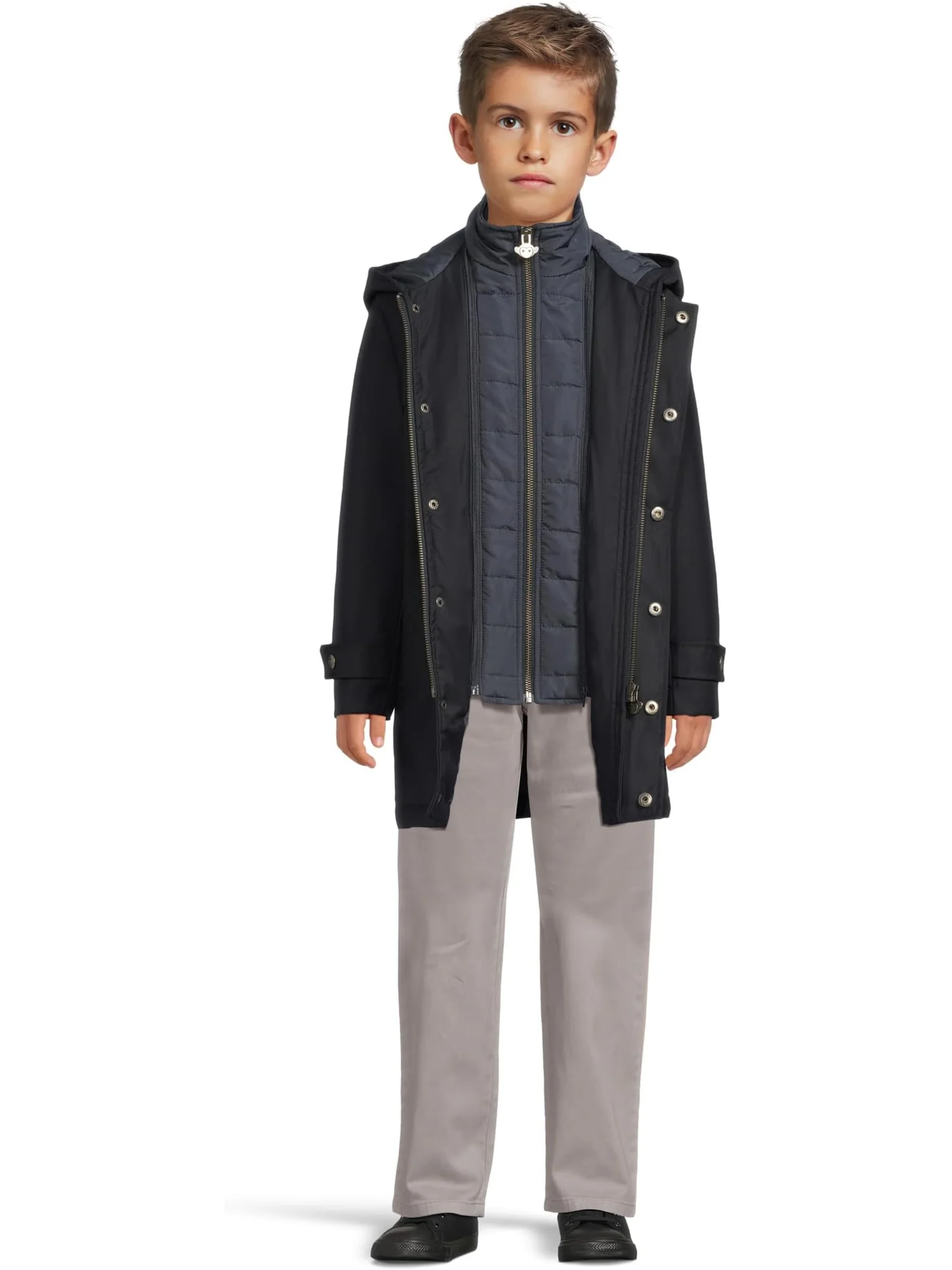 Пальто Urban Gotham Appaman Kids — изображение 4 из 4, темно-синий
