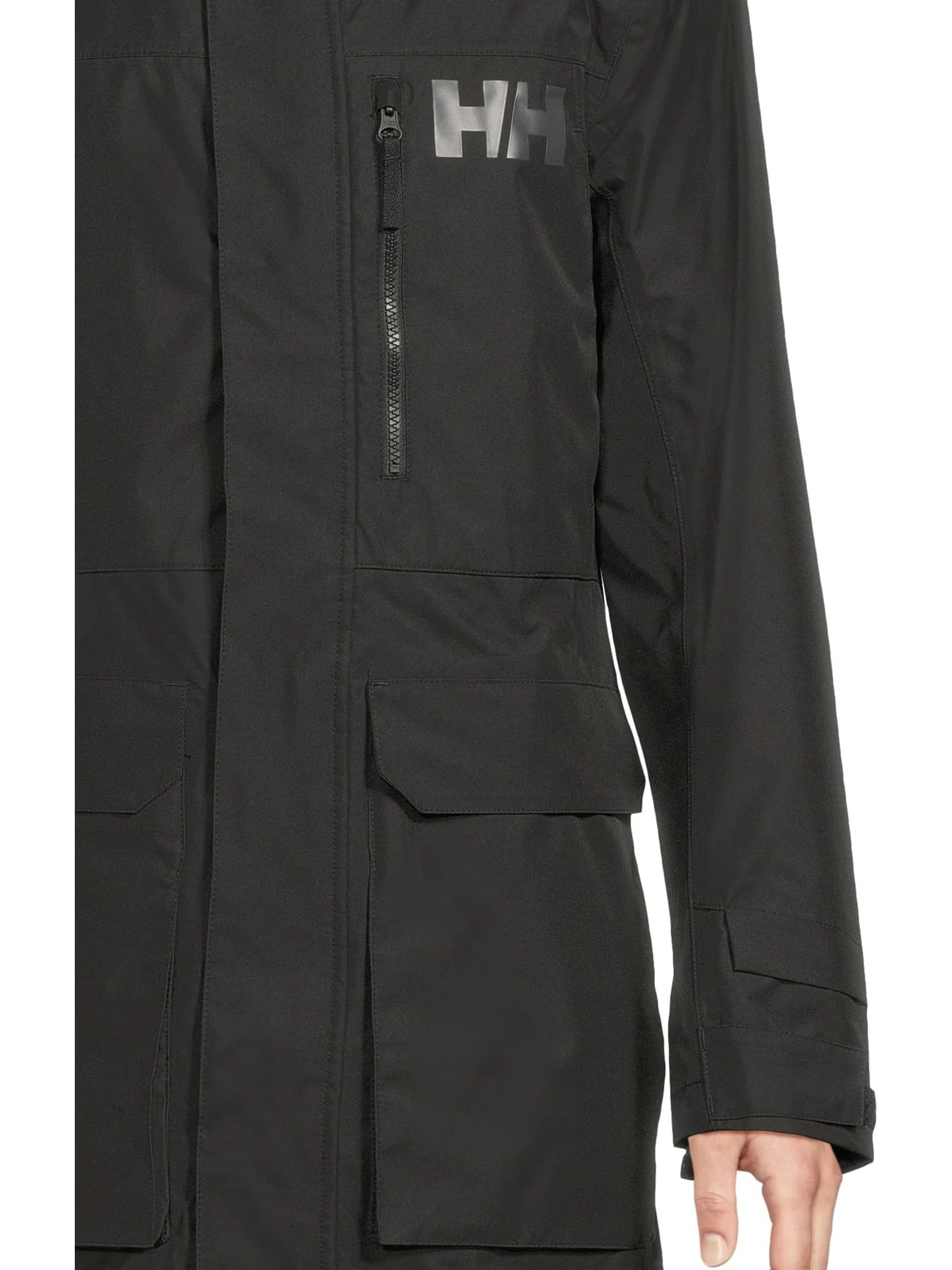 Мужское такелажное пальто Helly Hansen — изображение 4 из 5, черный