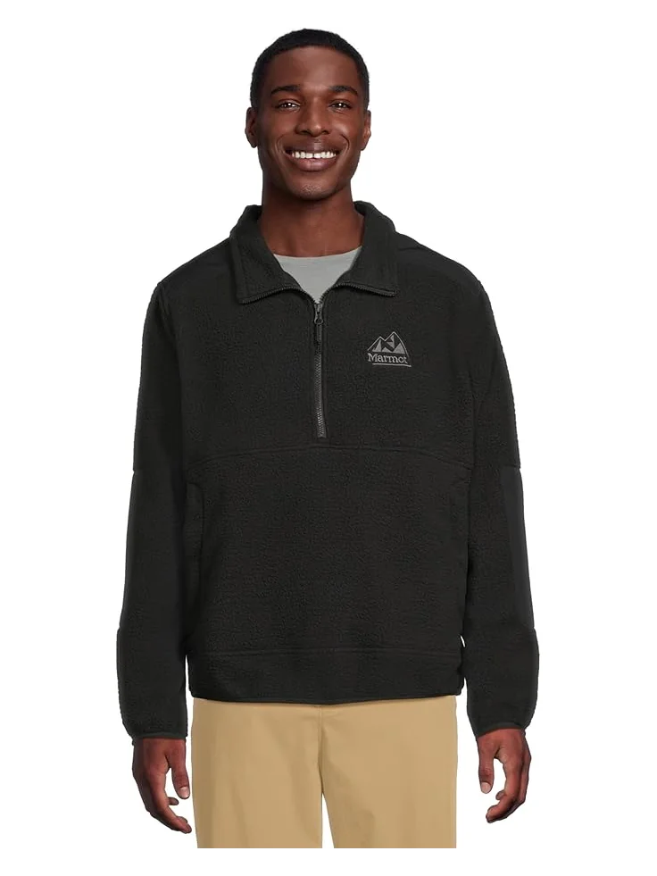 Мужская толстовка Marmot Wanderer High Pile Fleece — изображение 1 из 5, черный