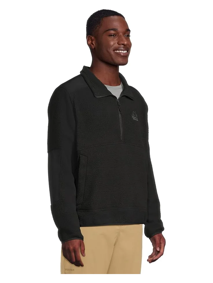 Мужская толстовка Marmot Wanderer High Pile Fleece — изображение 2 из 5, черный