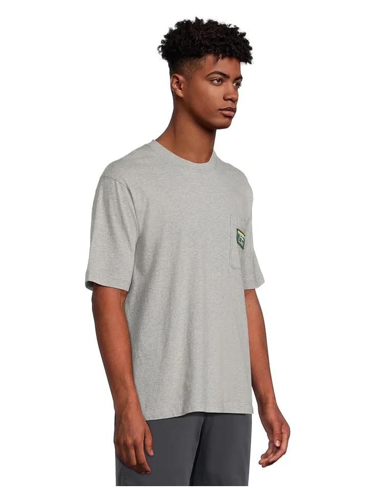 Мужская футболка L.L.Bean Katahdin Logo с коротким рукавом — изображение 2 из 5, серый