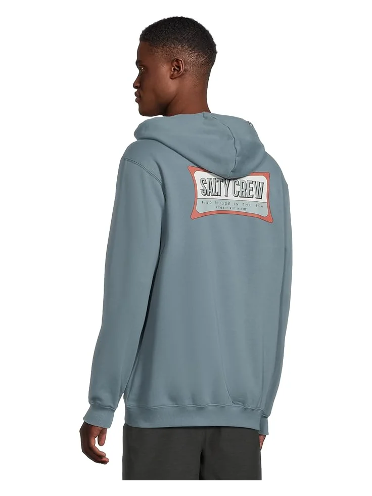 Мужская толстовка с капюшоном Salty Crew Essential Zip Fleece — изображение 3 из 5, серый