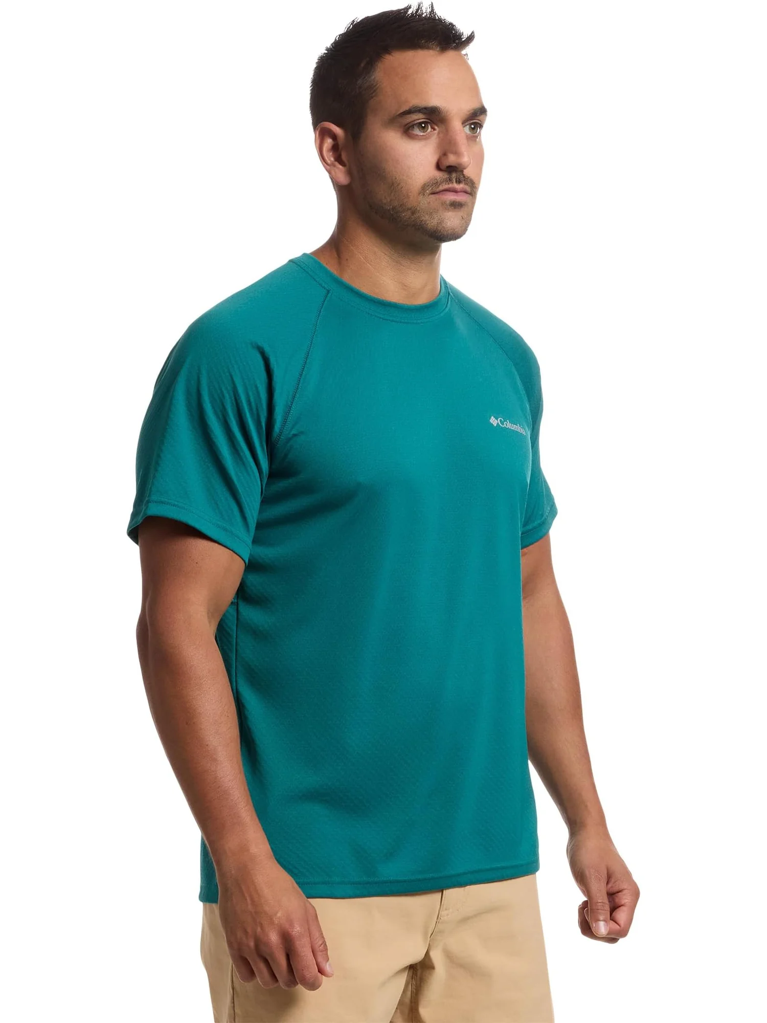 Футболка Columbia Alpine Chill Pro Short Sleeve Crew — изображение 2 из 5, синий