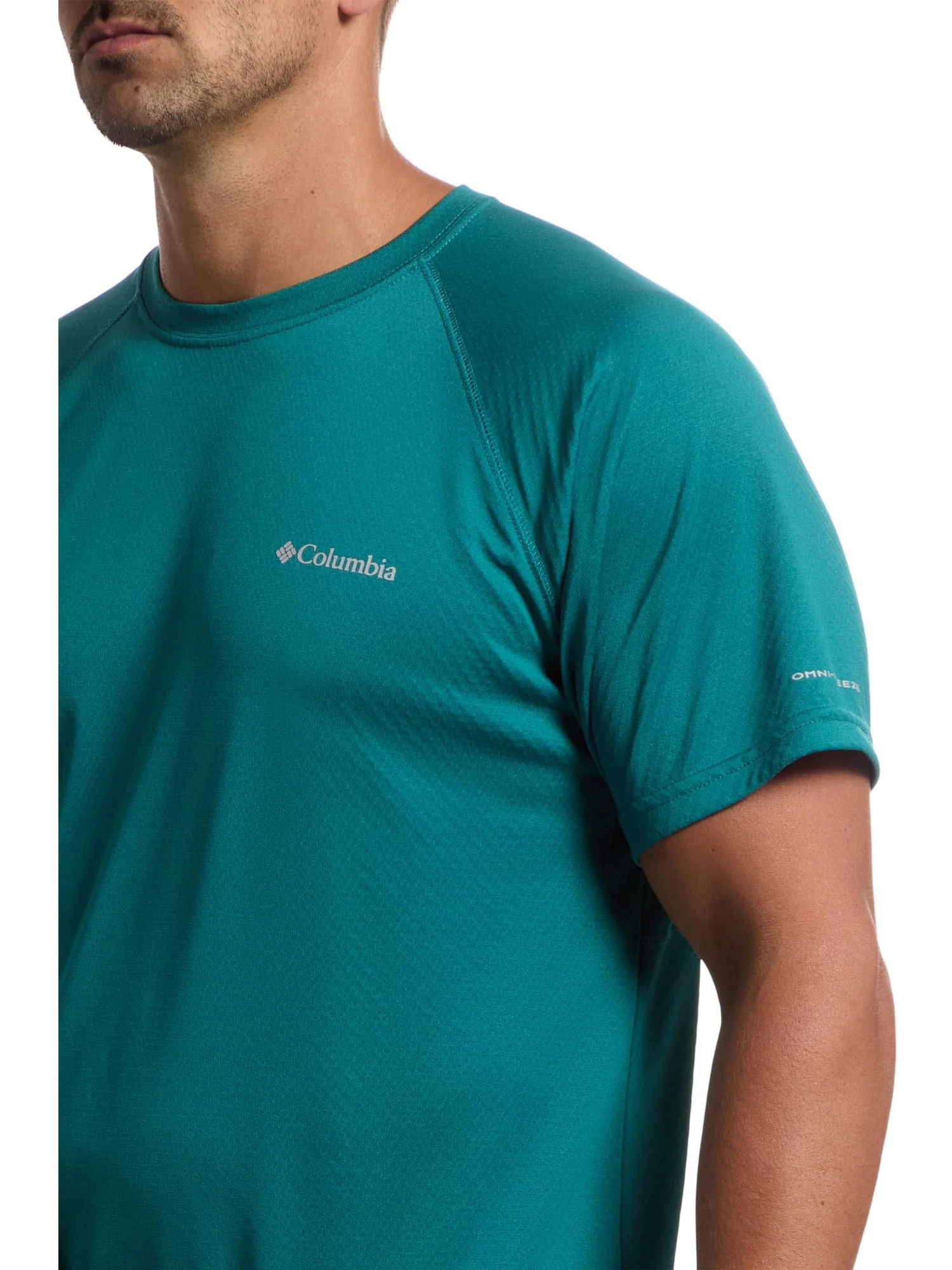Футболка Columbia Alpine Chill Pro Short Sleeve Crew — изображение 4 из 5, синий