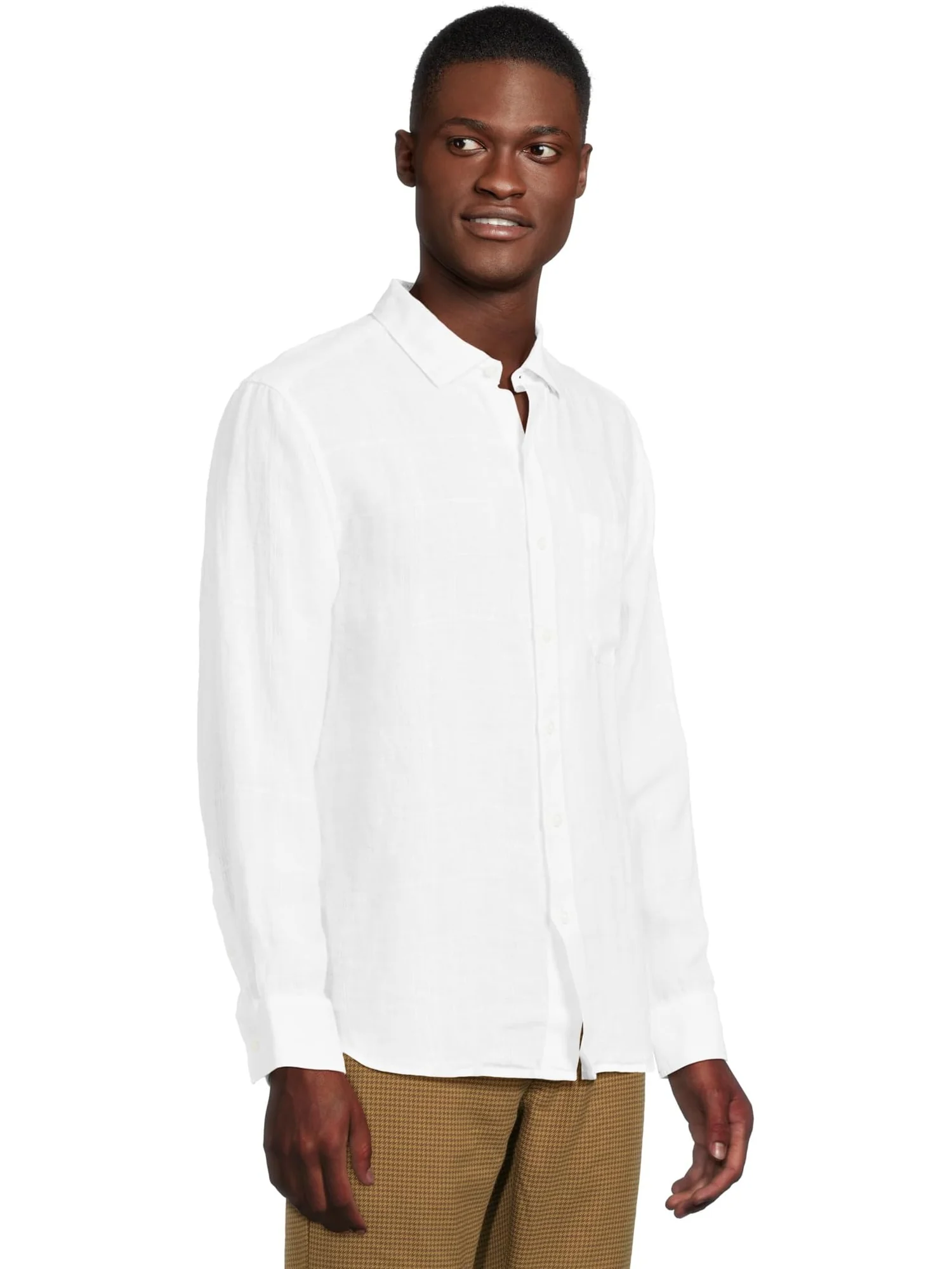 Мужская клетчатая рубашка Paradisio Tommy Bahama — изображение 2 из 5, белый