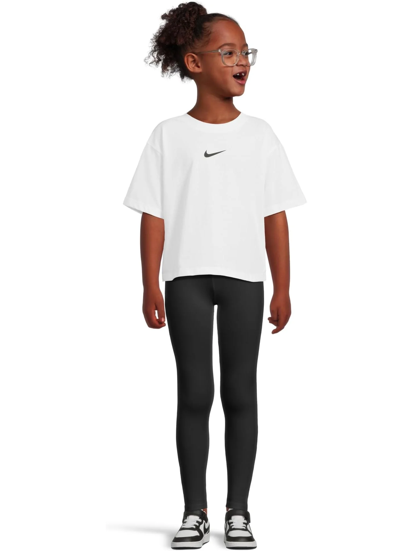 Футболка Femme Sport Nike Kids — изображение 4 из 4, белый