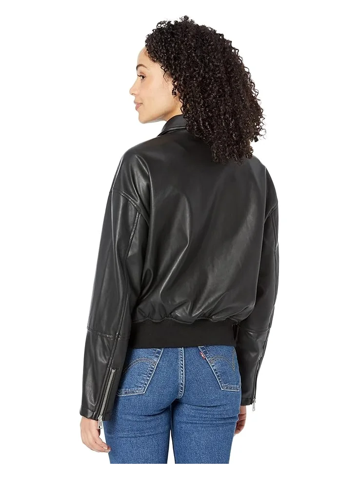 Женская куртка-бомбер Levi's Laydown — изображение 2 из 4, черный