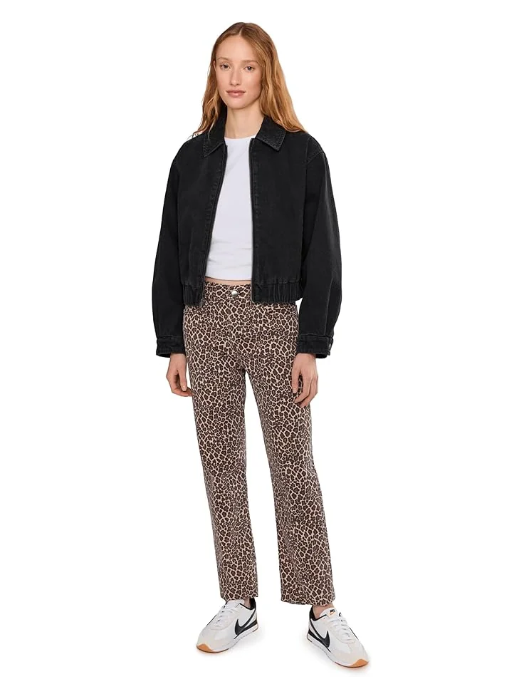 Женская куртка-бомбер Levi's Laydown Collar — изображение 2 из 6, черный
