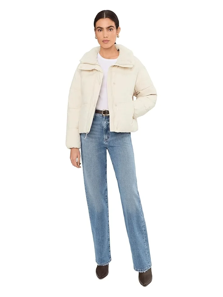 Женская утепленная куртка Levi's Western — изображение 2 из 5, миндальный