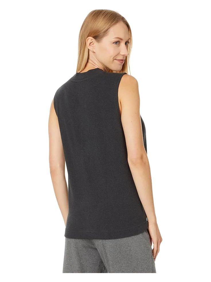 Женская блуза PACT Airplane Mock Neck Shell — изображение 2 из 4, темно-серый