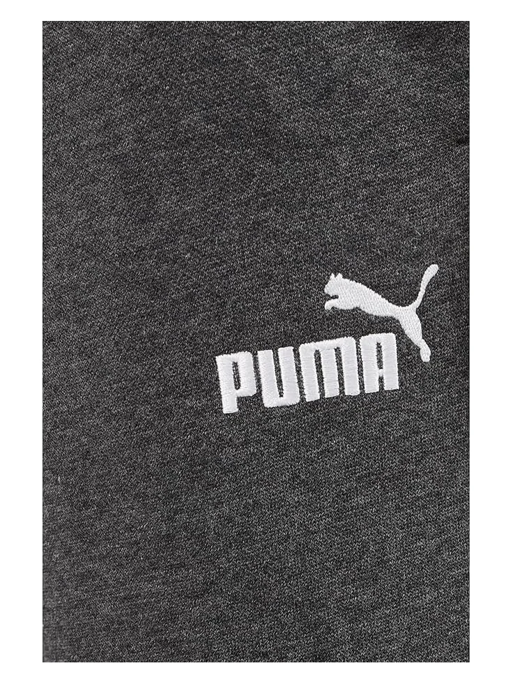Мужские спортивные штаны PUMA Essentials Logo Fleece — изображение 5 из 5, темный серый