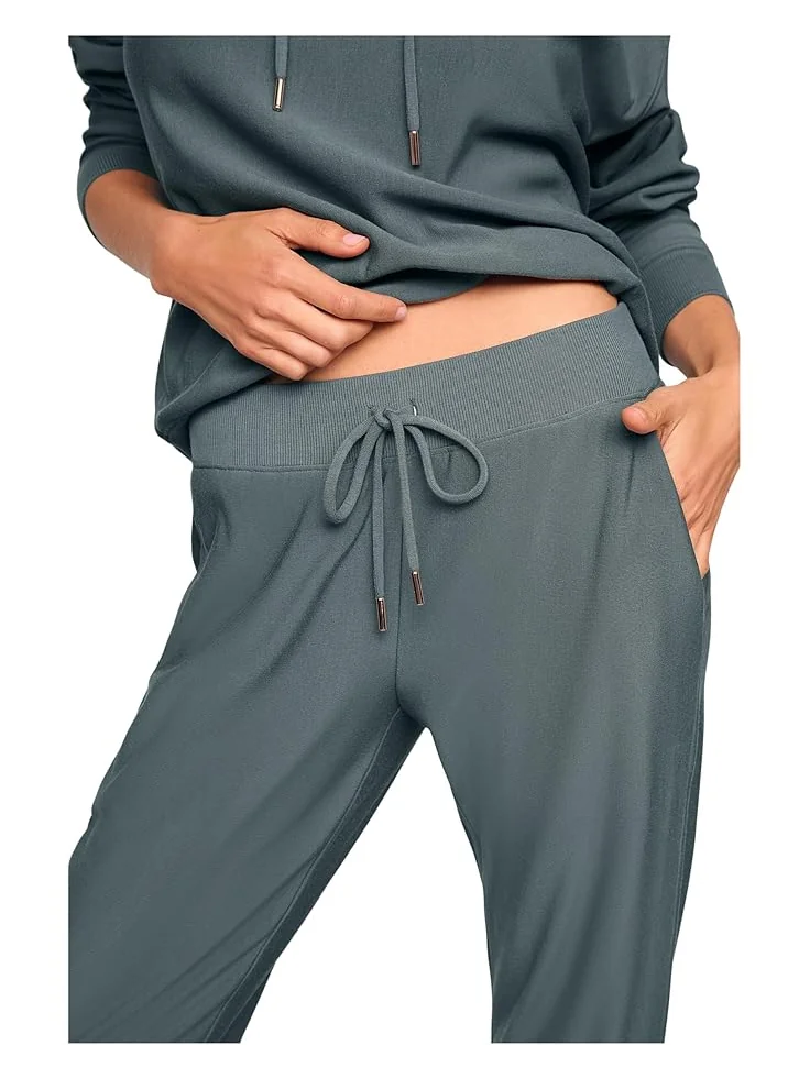 Женские джоггеры для сна Eberjey Softest Sweats — изображение 3 из 3, синий