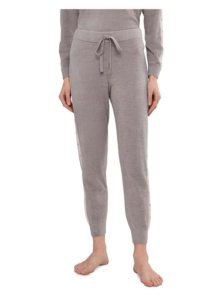 Женские спортивные брюки Barefoot Dreams Cozychic Ultra Lite Heart Stripe — бежевый