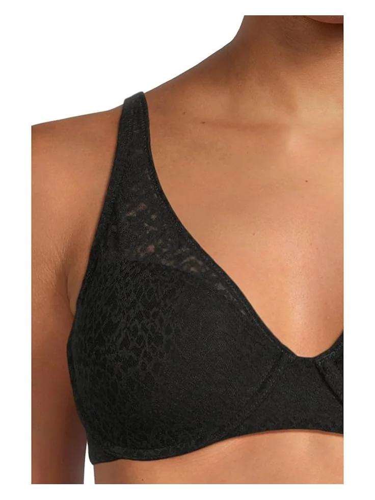 Женское белье Natori Pretty Smooth Full Figure Contour Underwire — изображение 4 из 4, черный