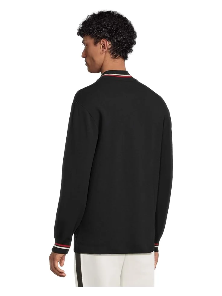 Мужской кардиган Armani Exchange Full Zip Knit — изображение 3 из 5, глубокий темно-синий