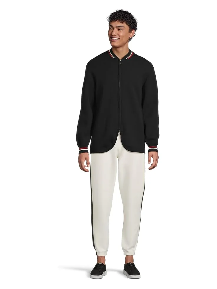 Мужской кардиган Armani Exchange Full Zip Knit — изображение 5 из 5, глубокий темно-синий