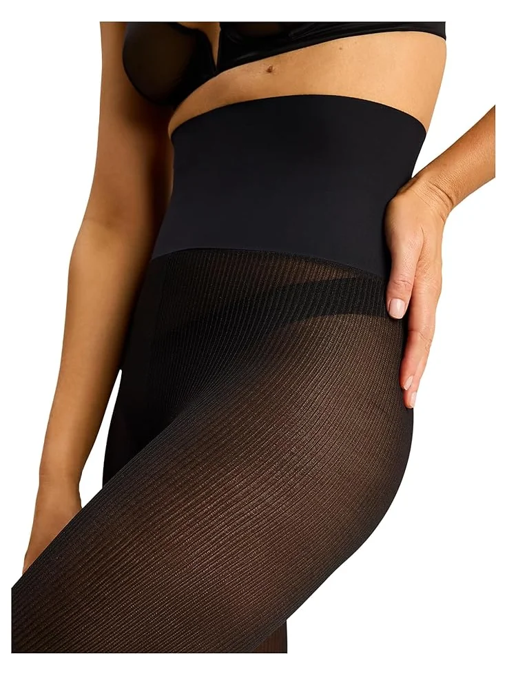Женские колготки Commando Rib Tight — изображение 3 из 3, черный