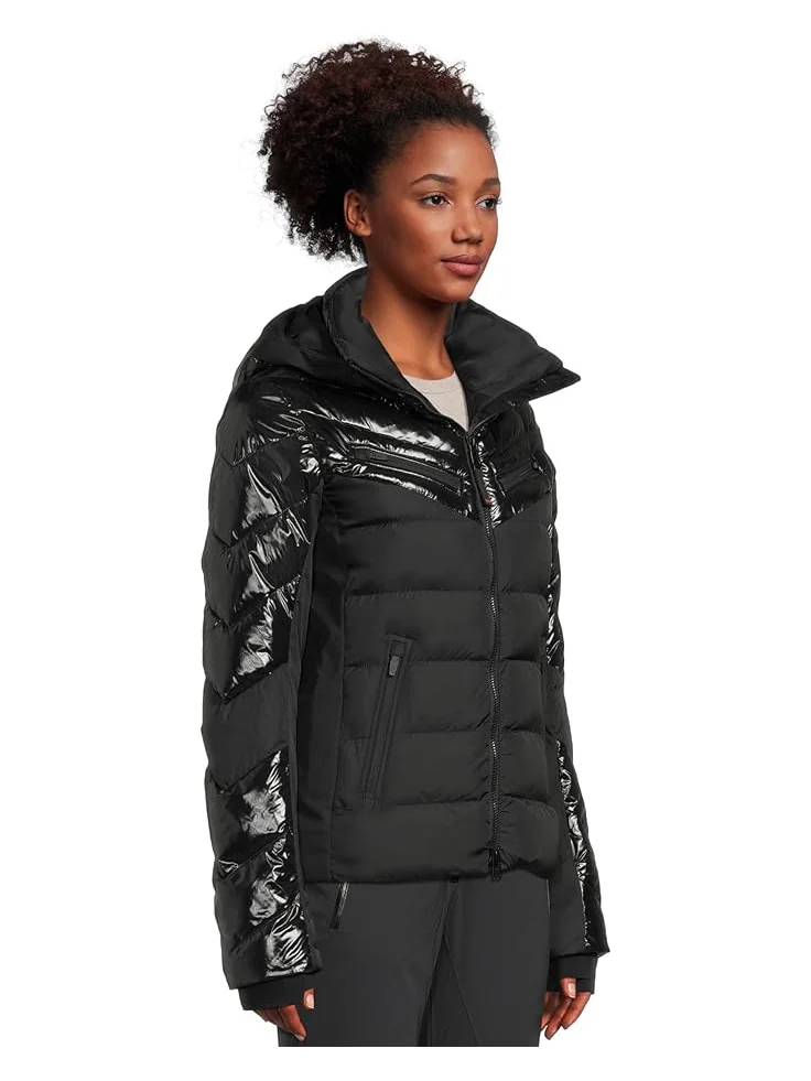 Женское пальто Bogner Fire + Ice Farina3 — изображение 2 из 5, черный